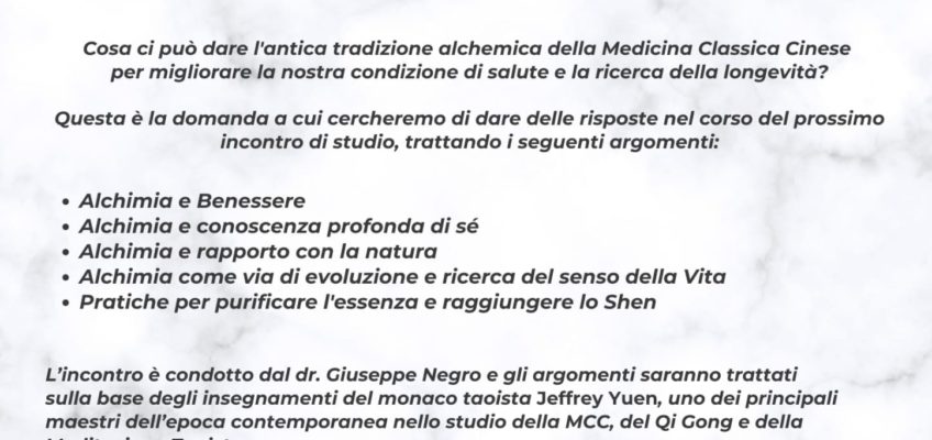 sabato 18 e domenica 19 giugno: “SHEN, ALCHIMIA E SHIATSU”